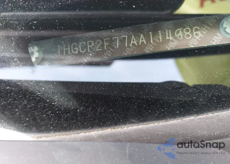 2010 Honda Accord 2.4 Ex из США, поврежденный, VIN 1HGCP2F77AA114986